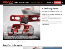 Tablet Screenshot of gripped.com